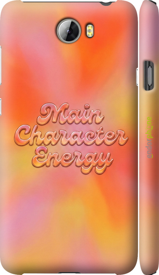 3D пластиковый матовый чехол Aura Gradient Main Character Energy Aesthetic Y2K для Huawei Y5 II - 6783m-496 изображение 