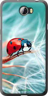 2D пластиковый чехол Божья коровка для Huawei Y5 II - 6049t-496 изображение 