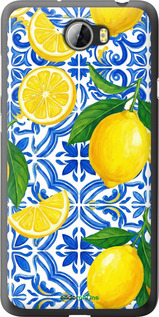 2D пластиковий чехол Grocery Girl Italian Summer для Huawei Y5 II - 6766t-496 изображение 