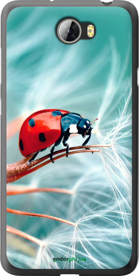 2D пластиковый чехол Божья коровка для Huawei Y5 II - 6049t-496 изображение 