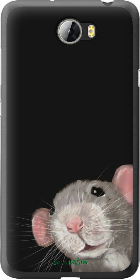 2D пластиковый чехол The Peeking Rat для Huawei Y5 II - 6442t-496 изображение 