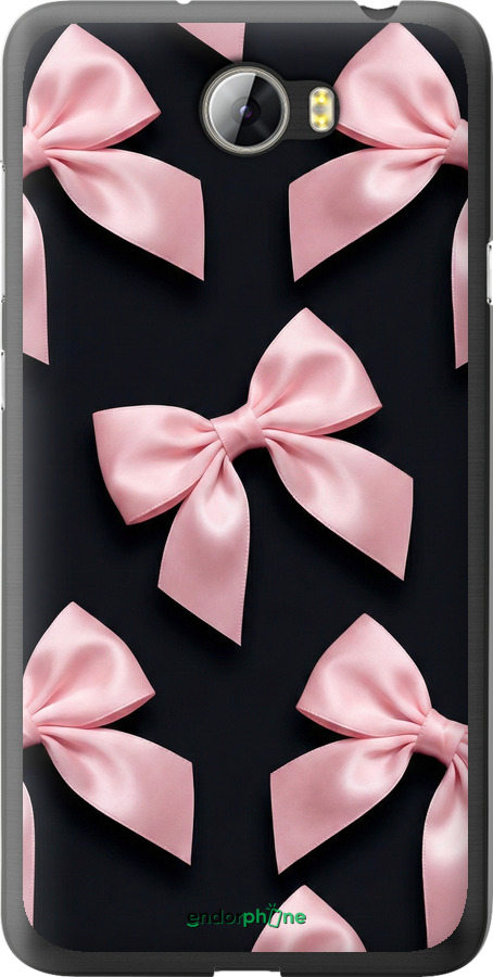 Силіконовий чехол Coquette Ribbons Dark Coquette для Huawei Y5 II - 6767u-496 изображение 