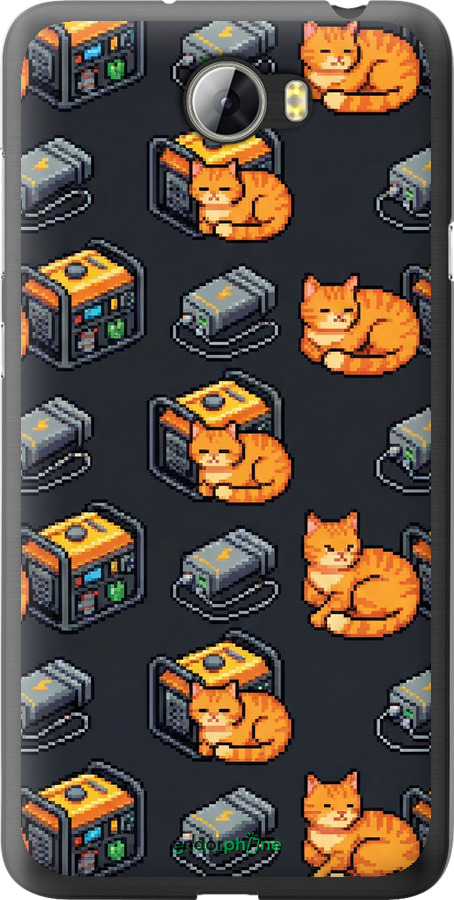 2D пластиковый чехол Autonomous Zone для Huawei Y5 II - 6771t-496 изображение 