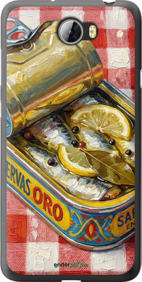 Силіконовий чехол Vintage Sardine Tin Phone для Huawei Y5 II - 6772u-496 изображение 