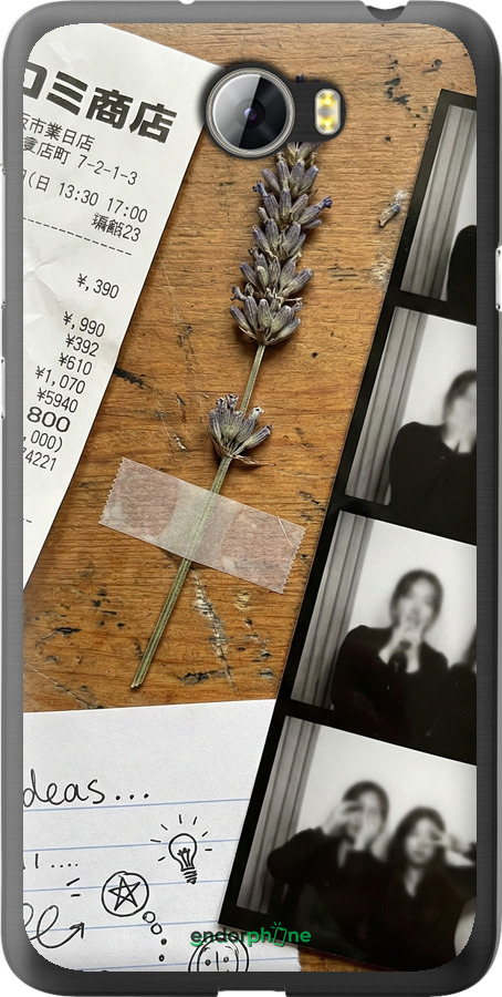 Силіконовий чехол Aesthetic Scrapbook Collage для Huawei Y5 II - 6773u-496 изображение 