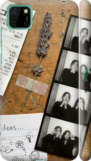 3D пластиковый матовый чехол 'Aesthetic Scrapbook Collage' для Huawei Y5p изображение 13