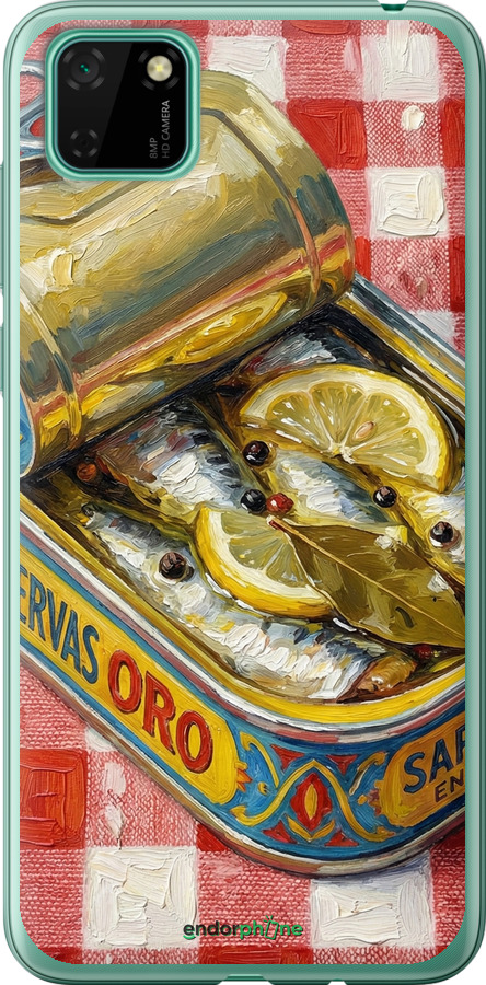 Силіконовий чехол Vintage Sardine Tin Phone для Huawei Y5p - 6772u-1936 изображение 