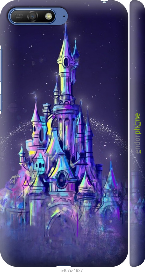 3D пластиковий матовий чехол № 5407 для Huawei Y6 2018 - 5407m-1637 изображение 