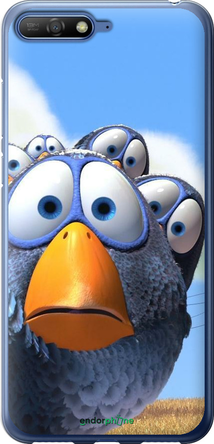 2D пластиковый чехол Angry Birds для Huawei Y6 2018 - 6008t-1637 изображение 