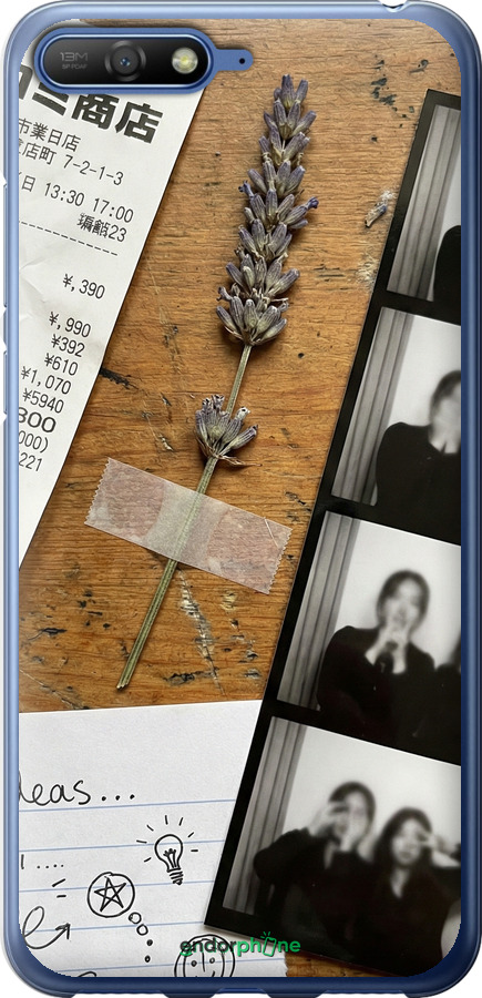 2D пластиковый чехол Aesthetic Scrapbook Collage для Huawei Y6 2018 - 6773t-1637 изображение 