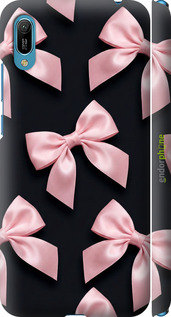 3D пластиковый матовый чехол Coquette Ribbons Dark Coquette для Huawei Y6 2019 - 6767m-1666 изображение 