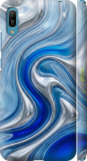 3D пластиковый матовый чехол Liquid Chrome для Huawei Y6 2019 - 6781m-1666 изображение 