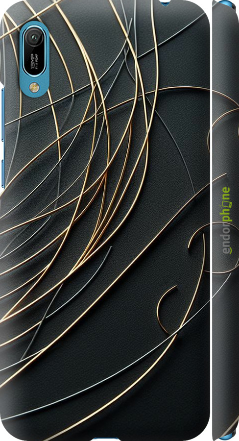 3D пластиковый матовый чехол Связь между мирами для Huawei Y6 2019 - 5837m-1666 изображение 