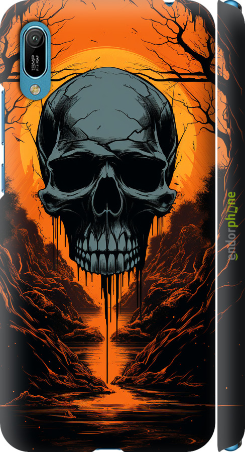 3D пластиковый матовый чехол Чехол для телефона для Huawei Y6 2019 - 5953m-1666 изображение 