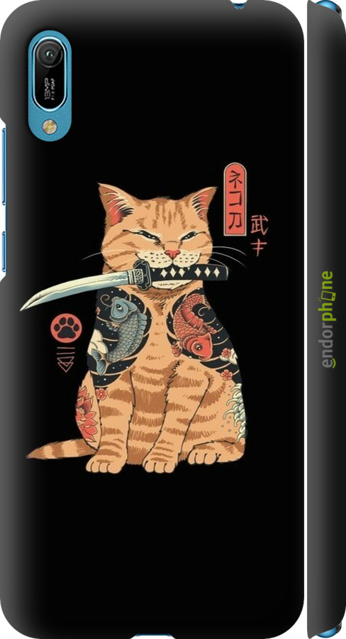 3D пластиковый матовый чехол Catana для Huawei Y6 2019 - 6262m-1666 изображение 