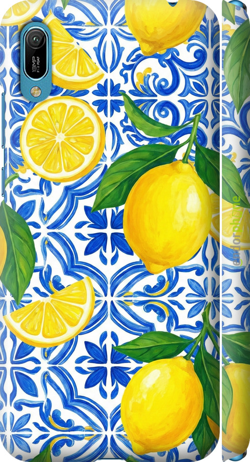 3D пластиковый матовый чехол Grocery Girl Italian Summer для Huawei Y6 2019 - 6766m-1666 изображение 