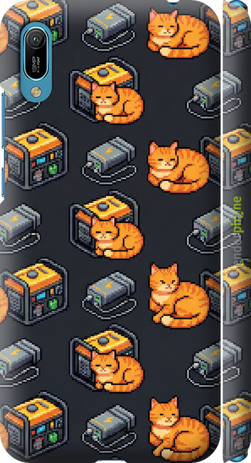 3D пластиковый матовый чехол Autonomous Zone для Huawei Y6 2019 - 6771m-1666 изображение 