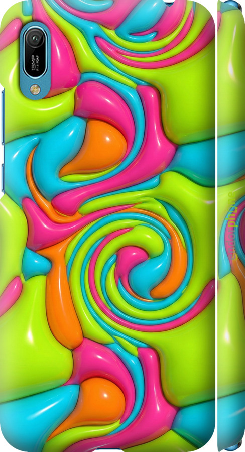 3D пластиковый матовый чехол Y2K Jelly Dream для Huawei Y6 2019 - 6780m-1666 изображение 