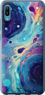 Силіконовий чехол Арт акварель для Huawei Y6 2019 - 6329u-1666 изображение 