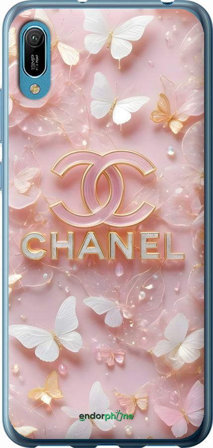 Силіконовий чехол Шанель для Huawei Y6 2019 - 6366u-1666 изображение 