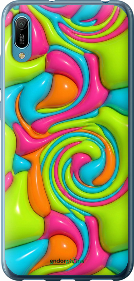 Силиконовый чехол Y2K Jelly Dream для Huawei Y6 2019 - 6780u-1666 изображение 