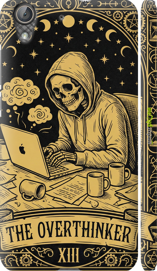 3D пластиковый матовый чехол The Overthinker для Huawei Y6 II - 6774m-338 изображение 