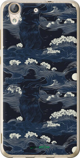 2D пластиковый чехол Морская тематика в стиле арт-деко для Huawei Y6 II - 6520t-338 изображение 