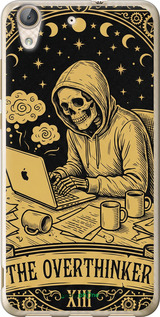 2D пластиковый чехол 'The Overthinker' для Huawei Y6 II изображение 3