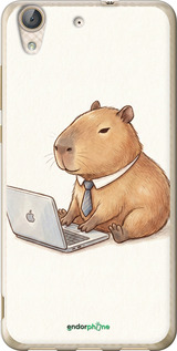 2D пластиковый чехол 'Funny Capybara CEO Working' для Huawei Y6 II изображение 3