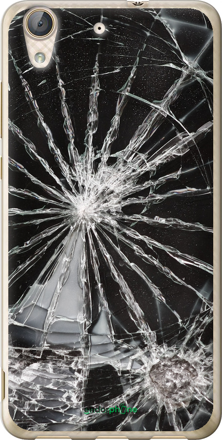 2D пластиковый чехол Glass для Huawei Y6 II - 6608t-338 изображение 