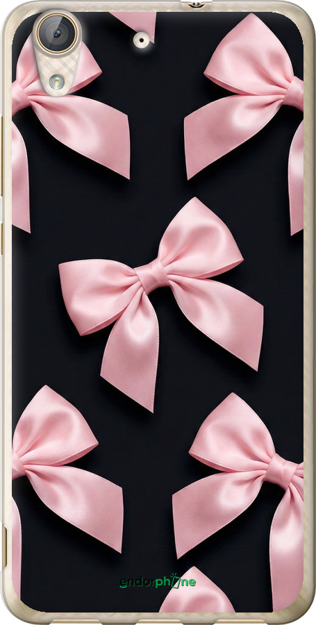 Силиконовый чехол Coquette Ribbons Dark Coquette для Huawei Y6 II - 6767u-338 изображение 