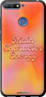 TPU чехол Aura Gradient Main Character Energy Aesthetic Y2K для Huawei Honor 7A Pro - 6783b-1440 изображение 