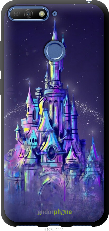 TPU чехол № 5407 для Huawei Honor 7C - 5407b-1411 изображение 