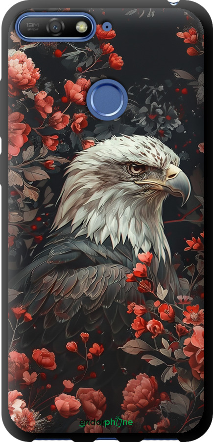 TPU чехол Квітковий вартовий для Huawei Honor 7C - 6102b-1411 изображение 