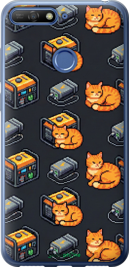 2D пластиковий чехол Autonomous Zone для Huawei Y6 Prime 2018 - 6771t-1441 изображение 