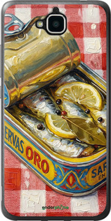 Силиконовый чехол Vintage Sardine Tin Phone для Huawei Y6 Pro - 6772u-355 изображение 