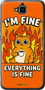 Силіконовий чехол Funny Cat для Huawei Y6 Pro - 6786u-355 изображение 