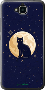 Силіконовий чехол Cute Cat Celestial/Witchy для Huawei Y6 Pro - 6787u-355 изображение 