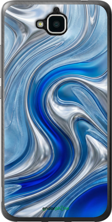 Силиконовый чехол Liquid Chrome для Huawei Enjoy 5 - 6781u-475 изображение 