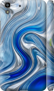 3D пластиковий матовий чехол Liquid Chrome для Huawei Y6 - 6781m-333 изображение 