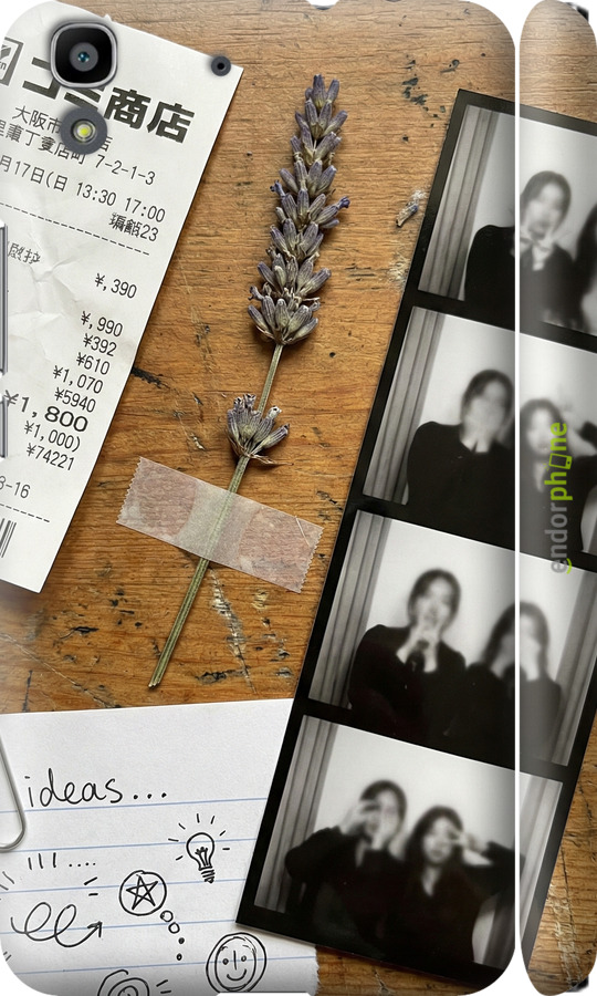 3D пластиковый матовый чехол Aesthetic Scrapbook Collage для Huawei Y6 - 6773m-333 изображение 