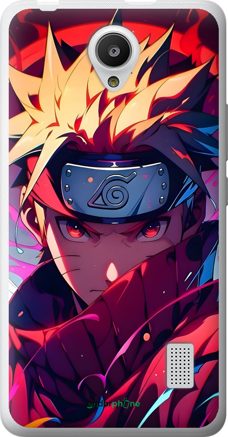 Силиконовый чехол Наруто для Huawei Y635 - 6274u-487 изображение 