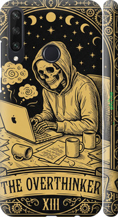 3D пластиковый матовый чехол 'The Overthinker' для Huawei Y6p изображение 1