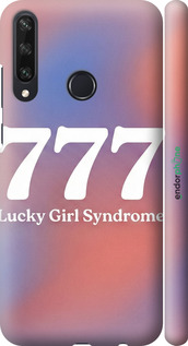 3D пластиковый матовый чехол 'Aesthetic Aura Gradient 777 Lucky Energy' для Huawei Y6p изображение 7