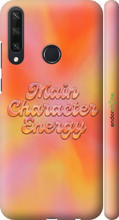 3D пластиковий матовий чехол Aura Gradient Main Character Energy Aesthetic Y2K для Huawei Y6p - 6783m-1952 изображение 