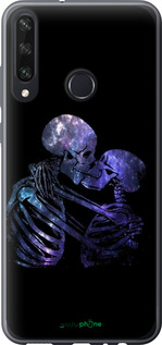 2D пластиковый чехол С изображением скелета для Huawei Y6p - 6537t-1952 изображение 