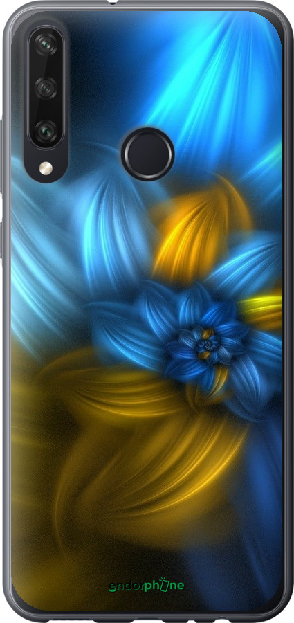 

Силіконовий чохол "Візерунок 46" для Huawei Y6p, Синій