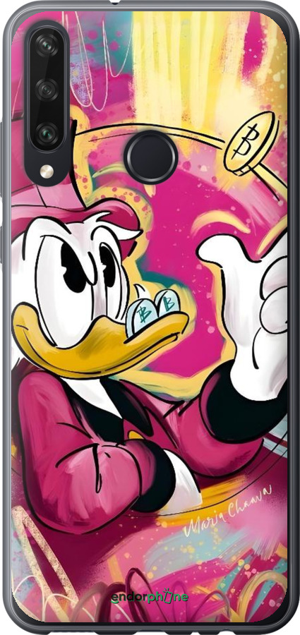 2D пластиковий чехол Скрудж для Huawei Y6p - 6283t-1952 изображение 