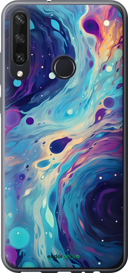 2D пластиковый чехол Арт акварель для Huawei Y6p - 6329t-1952 изображение 