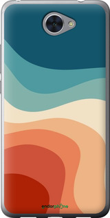 Силіконовий чехол У стилі ретро з хвилями для Huawei Y7 2017 - 6531u-1019 изображение 